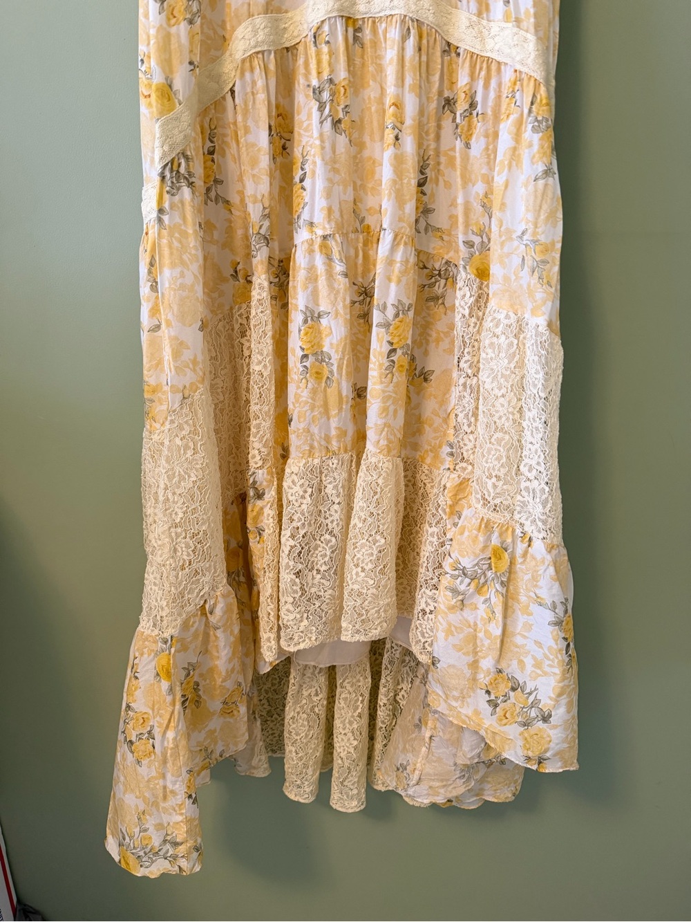 LoveShackFancy Tink Dress in Lemon Daydream floral print sz. 8 - Picture 7 of 13